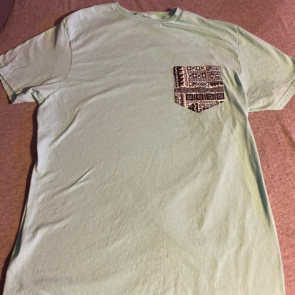 Empyre Teal/Aqua Pocket tshirt